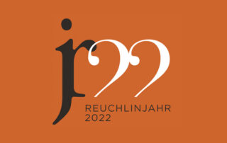 Logo Reuchlinjahr 2022 Orange