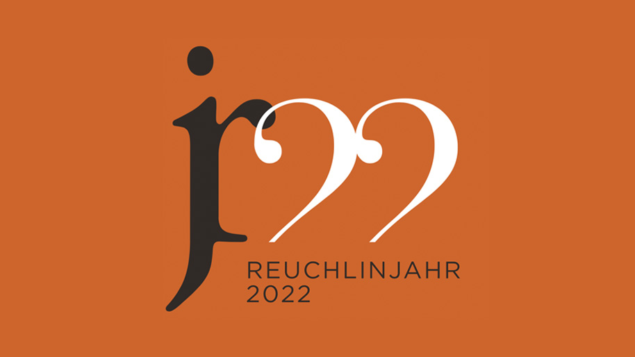 Logo Reuchlinjahr 2022 Orange
